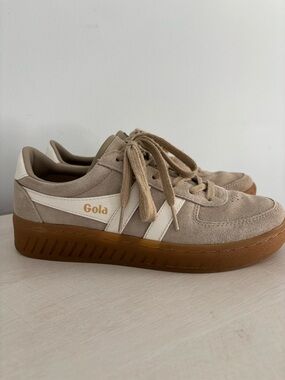 Gola Grandslam Leather & Suede Sneaker
